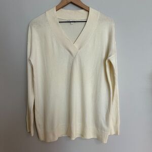 Gap Brooklyn Cream Merino Wool Sweater
